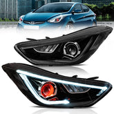 VLAND LED Headlights for Hyundai Elantra Sedan/Coupe 2011-2015